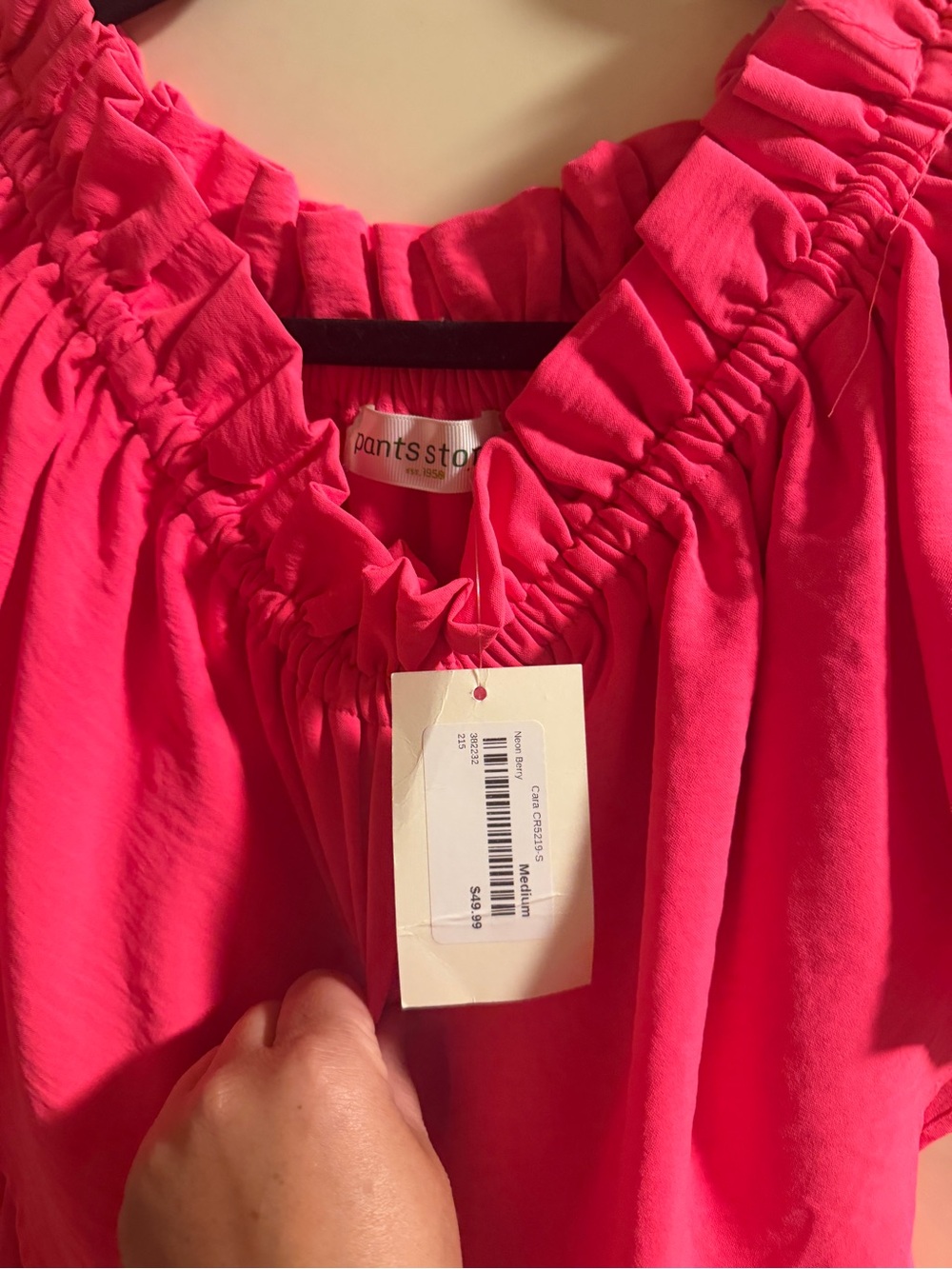 Hot Pink romper - Picture 4 of 5